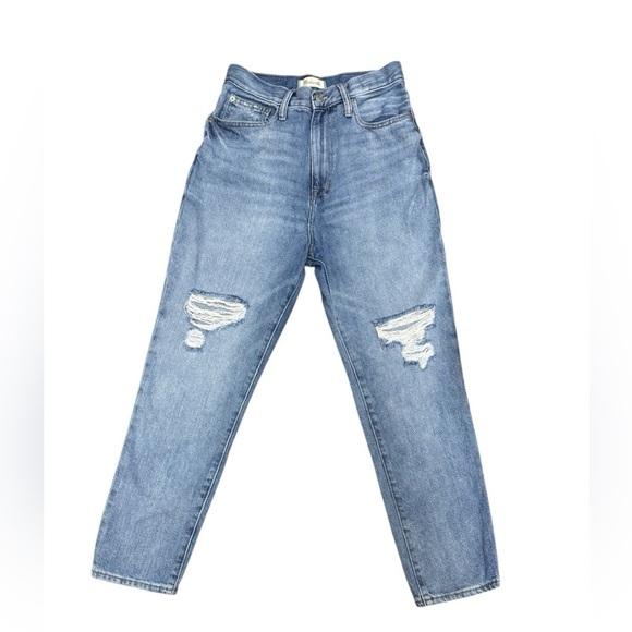 Madewell Mom Jean Womens 25 Medium
Wash Ripped Edition Gilford Blue AJ214 - Picture 4 of 12